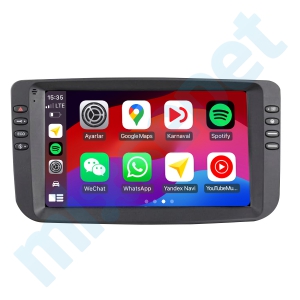 Fiat Punto Evo Linea 9 inç Carplay Androidauto Multimedya Sistemi