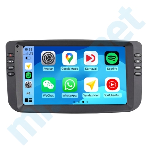Fiat Punto Evo Linea 9 inç Carplay Androidauto Android Multimedya Sistemi