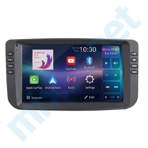 Pioneer PF97BT Fiat Punto Evo Linea 9 inç Carplay Androidauto Multimedya Sistemi