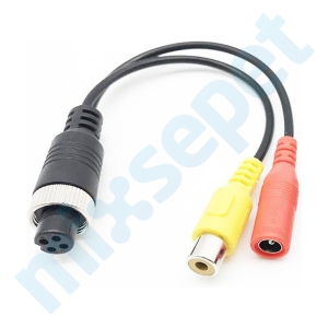 4 pin BNC RCA kamera kablosu