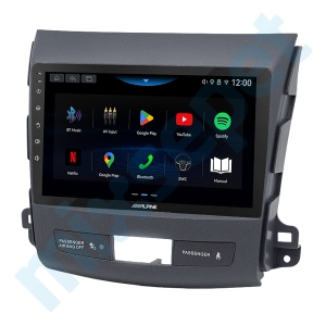 Alpine AW409 Mitsubishi Outlander Peugeot 4007 9 inç Carplay Androidauto Multimedya Sistemi