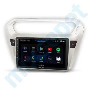 Alpine AW409 Citroen C-Elysse Peugeot 301 9 inç Carplay Androidauto Multimedya Sistemi