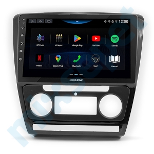 Alpine AW409 Skoda Octavia 9 inç Carplay Androidauto Multimedya Sistemi