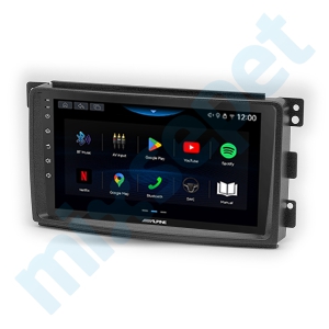 Alpine AW409 Smart Fortwo Forfour (450) 9 inç Carplay Androidauto Multimedya Sistemi
