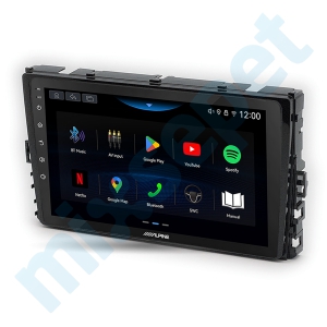Alpine AW409 Volkswagen Polo Caravelle Transporter 9 inç Carplay Androidauto Multimedya Sistemi