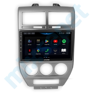 Alpine AW409 Jeep Compass Patriot  9 inç Carplay Androidauto Multimedya Sistemi