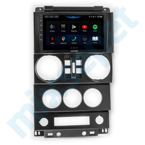 Alpine AW409 Jeep Wrangler 9 inç Carplay Androidauto Multimedya Sistemi