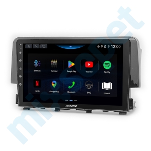 Alpine AW409 Honda Civic 9 inç Carplay Androidauto Multimedya Sistemi