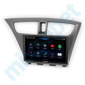 Alpine AW409 Honda Civic HB 9 inç Carplay Androidauto Multimedya Sistemi