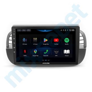 Alpine AW409 Fiat 500 9 inç Carplay Androidauto Multimedya Sistemi