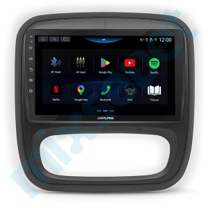 Alpine AW409 Renault Trafic 9 inç Carplay Androidauto Multimedya Sistemi