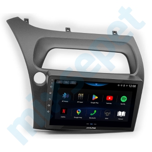 Alpine AW409 Honda Civic HB 9 inç Carplay Androidauto Multimedya Sistemi