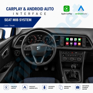 Seat MİB 2 Ana Ünite Carplay AndroidAuto ve Mirrorlink İnterface